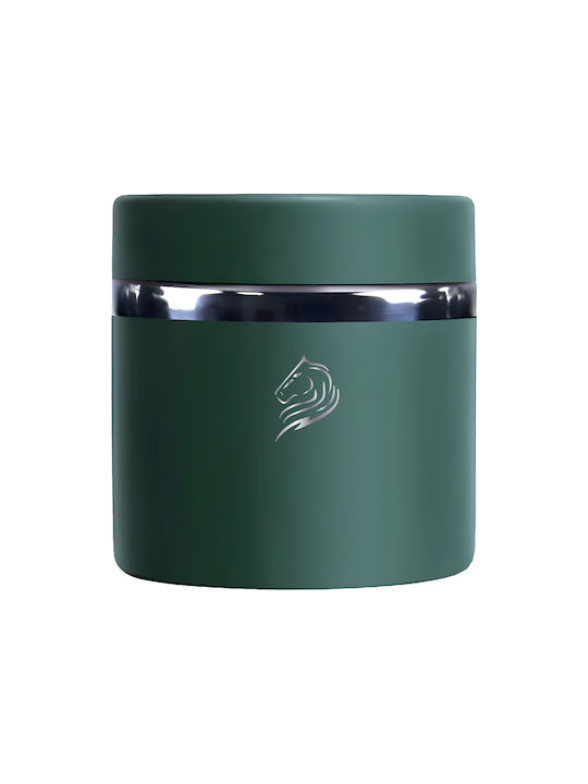 Cool'NMore Lunchbox Isolierte Lunchbox Inox Grün 600ml 1Stück