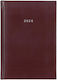 Next Next Diary 2026 Basic Daily Bound Burgundy...