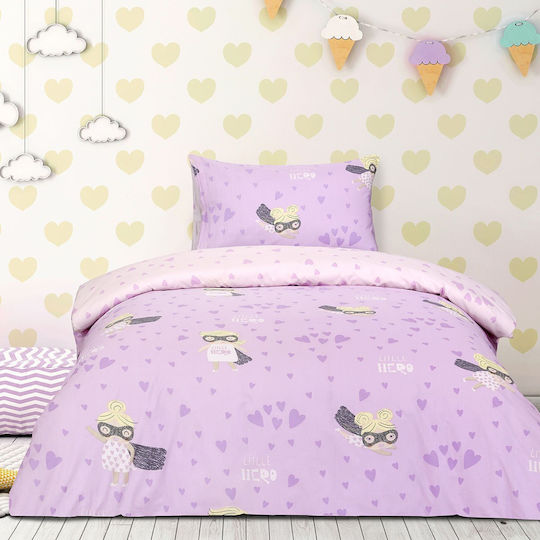 Kocoon Kids Duvet Double Sided Single Pink 170x250cm Kocoon Kids Duvet Double Sided Single Pink 170x250cm