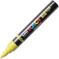 Uni-Ball Drawing Marker Designing Yellow 4mm