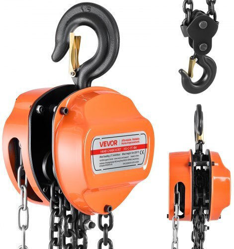 Vevor Chain Hoist Orange