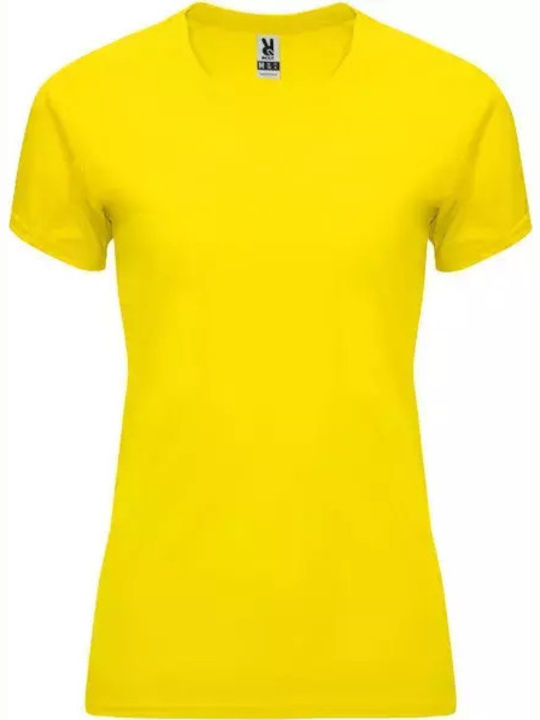 Roly Unisex Promotional T-Shirt Yellow/ Yellow