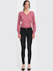 Women's Fabric Trousers Black
