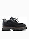 Leather Women's Ankle Boots Black