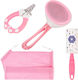 Belle Vous Brush Small / Medium Dogs for Coat Grooming Pink