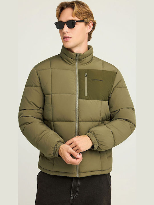 Funky Buddha Jacket Puffer Khaki