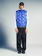 Sleeveless Jacket Blue