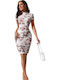 Summer Mini Evening Dress White