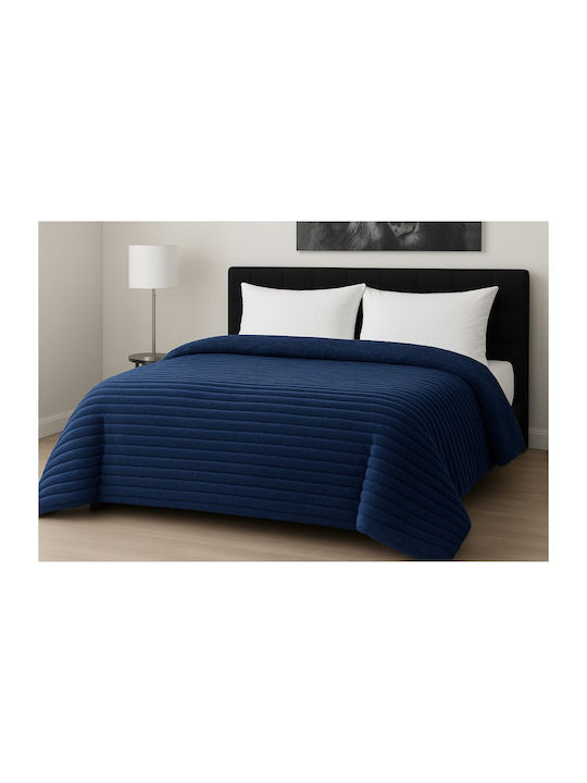 Le Blanc Sherpa Comforter Single 160x220cm Rib ...
