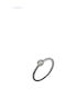Women's Silver Ring with Zircon
