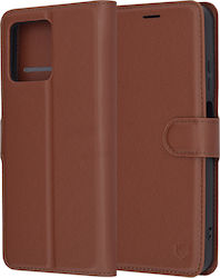 Techsuit Folio Wallet Piele / Silicon Maro (Mot...