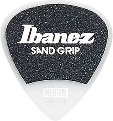 Ibanez Pa16msg-wh Sand Grip White Πένα Short Teardrop 0.8mm