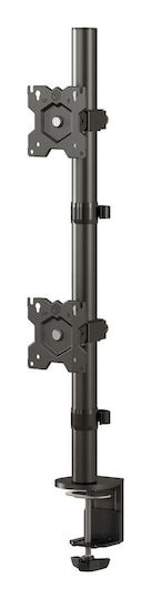 Onkron Βάση Γραφείου για 2 Οθόνες έως 34" (D208E-B)