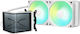Tryx Panorama SE Υδρόψυξη AIO CPU με 2 Ανεμιστήρες 120mm και ARGB Φωτισμό Λευκή