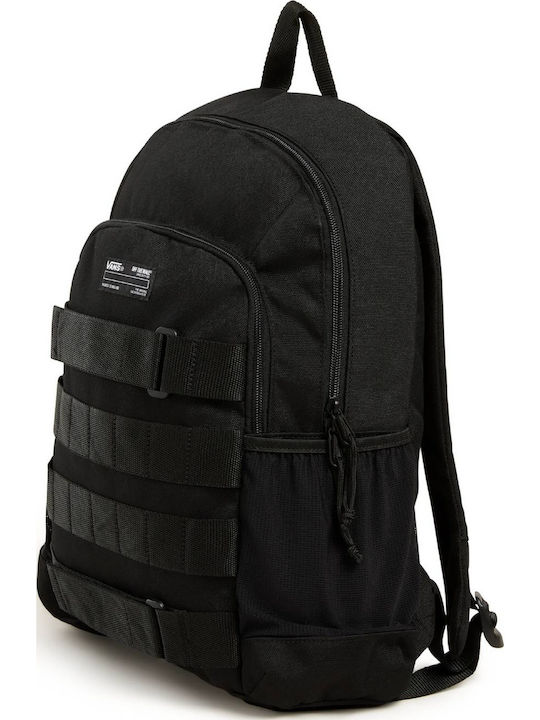 Vans Ученическа Раница Гимназия с Джоб за Бутилка Черна 22л 30.5 x 12 x 42см