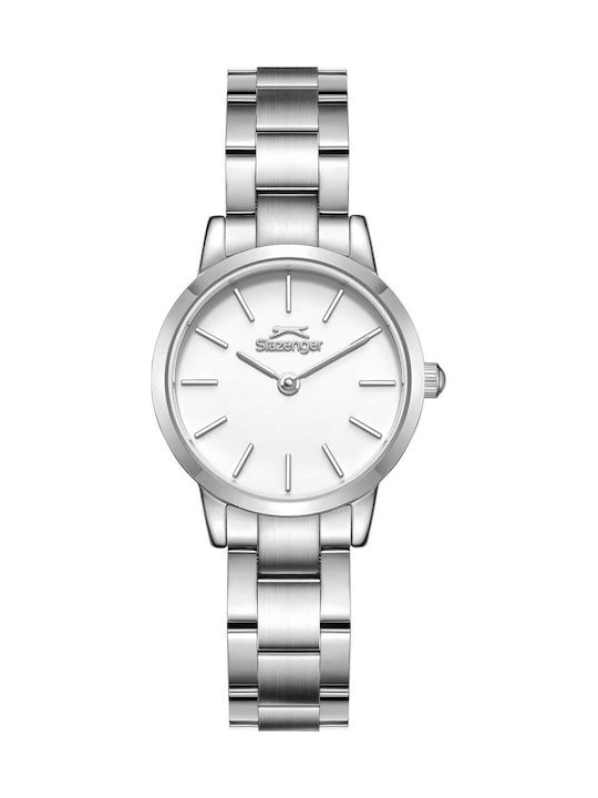 Slazenger Damen Uhr mit Silber Metallarmband