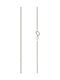 Kritsimis Set White Gold Chains Neck 14K Length 50cm