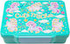 Queen Mother Plastic Kids' Food Container Unicorns 1lt Green x x 16cm