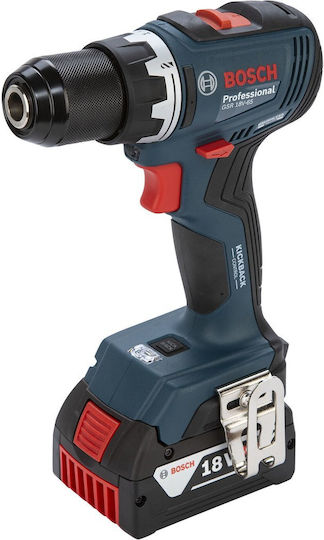 Bosch GSR 18V-65 Δραπανοκατσάβιδο Μπαταρίας Brushless 18V 2x5Ah