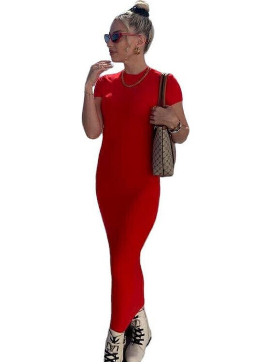 Woman's Fashion Evening Dress Red