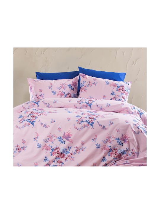 Palatex Σετ Μαξιλαροθήκες Joy Pink 50x70εκ.
