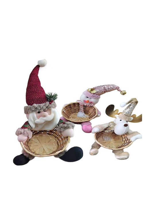 XMASfest Christmas Bread Basket L35xW20cm.