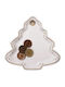 Talking Tables Set Christmas Platters Gold 2pcs