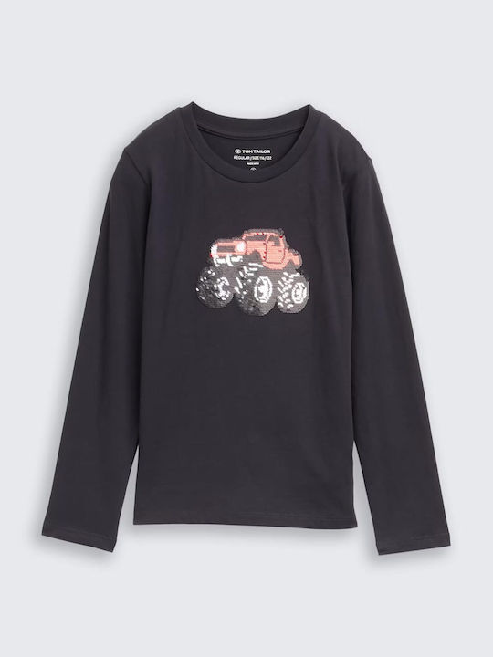 Детска блуза Coal Grey