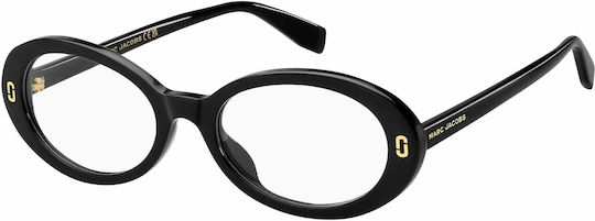 Marc Jacobs Metal Eyeglass Frame Black MJ 1132/G 807