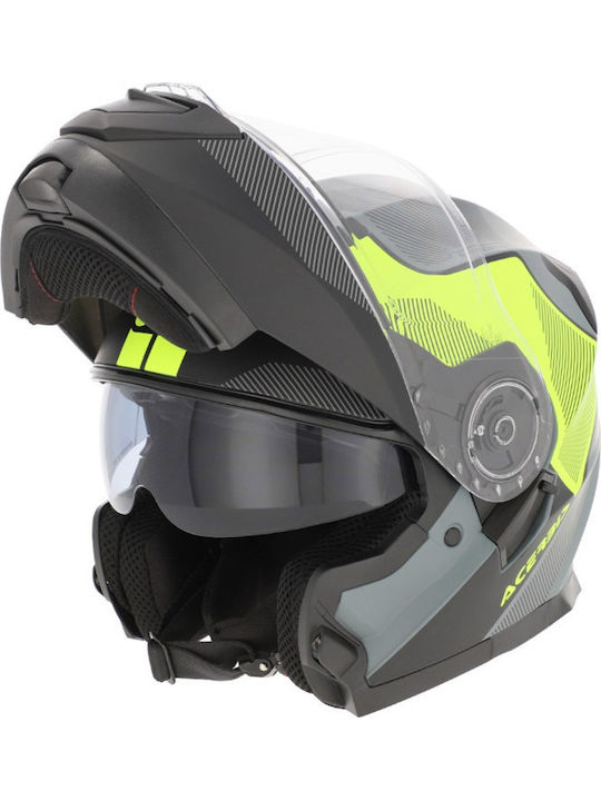 Acerbis Serel SV Black / Yellow Fluo Κράνος Μηχ...