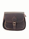 -leather Leather Women's Bag Crossbody Brown