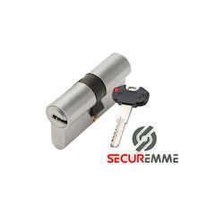 Securemme Κύλινδρος Κλειδαριάς Ασφαλείας 80mm (30-50)