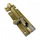 Șurub Zăvor Bronzat Tip Greu Auriu 120 Mm 520-1012 Metalor