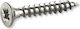 MDF Screw Torx Inox with Diameter M6 and Length 100mm