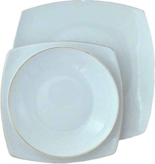 Emfasi Gold Porcelain Dinnerware Set 72pcs