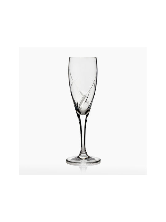 Rona Flute Set Water Glasses Whiskey Goblets Cr...