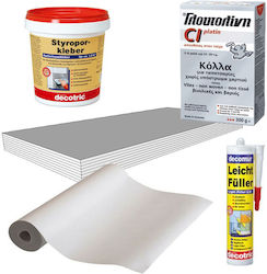 Complete Interior Wall and Ceiling Insulation System PUFAS Germany Set Up to 8 Square Meters