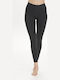 Women's Long Training Legging High Waisted Black