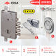 Cisa Cisa Reinforced Door Lock with Combination...