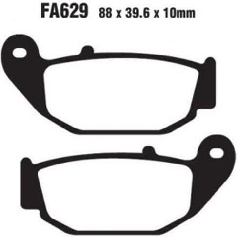 Brake Pads Fa629 Adige P252 Asx Organic Msx125 Grom Crf250l Cbr125 11 Rear Gtr Rear