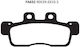 Pads Fa632 Adige P254 Asx Organic Ncx 125 Cygnus 10 Front