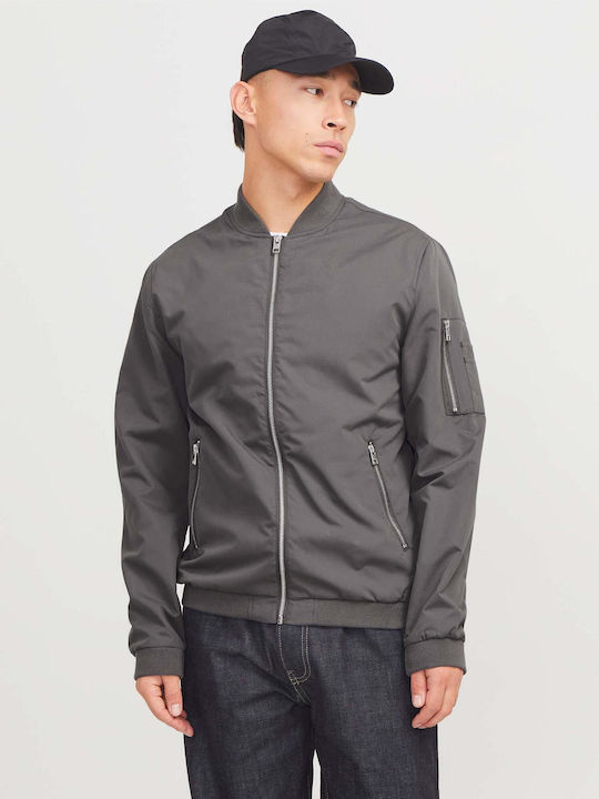 Jack & Jones Jacke Bomber Dark Grey