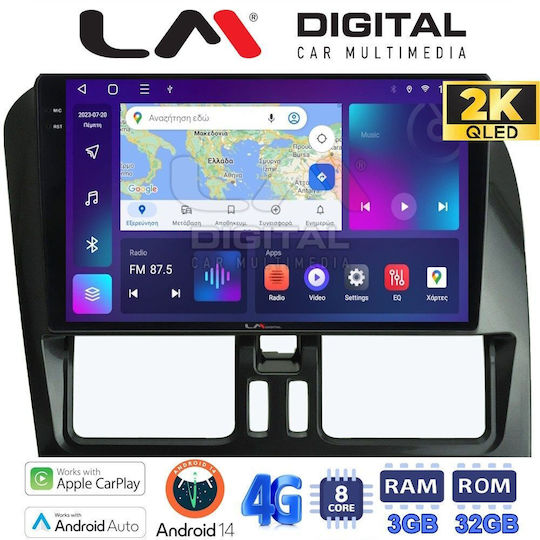 LM Digital Auto-Audiosystem für Volvo XC 60 2009-2017 (Bluetooth/USB/WiFi/GPS/Apple-Carplay/Android-Auto)