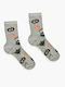 Pretty Baby Kids' Socks Gray 6 Pairs