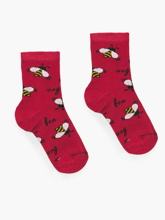 Pretty Baby Kids' Socks Fuchsia 6 Pairs
