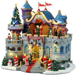 Castel Lemax Santa‘s Castle Gala 4.5v 24.5x27.5x17cm Adaptor