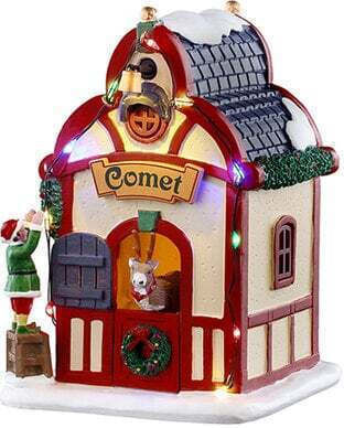 Kioscul Lemax Comet's Den Ac Adaptabil