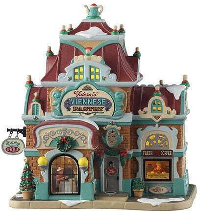 Casă Lemax Valerie's Viennese Pastry 21.3x13.8x22cm Adaptor