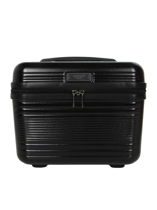 Airtex Beauty Case Μαύρο Polycarbonate 29blk450 29450-01