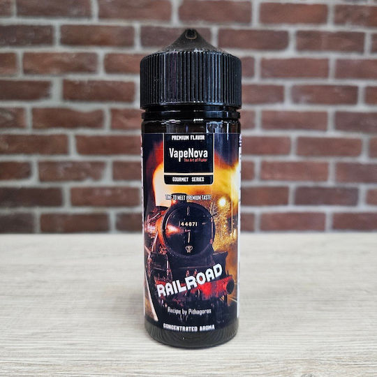 VapeNova Flavor Shot Railroad 25ml/120ml 1τμχ